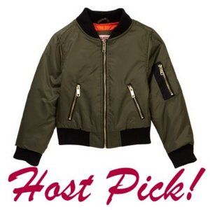Urban Republic New Flight Bomber Pilot Jacket Top Girls Collection 6X NWT 🎉HP🎉